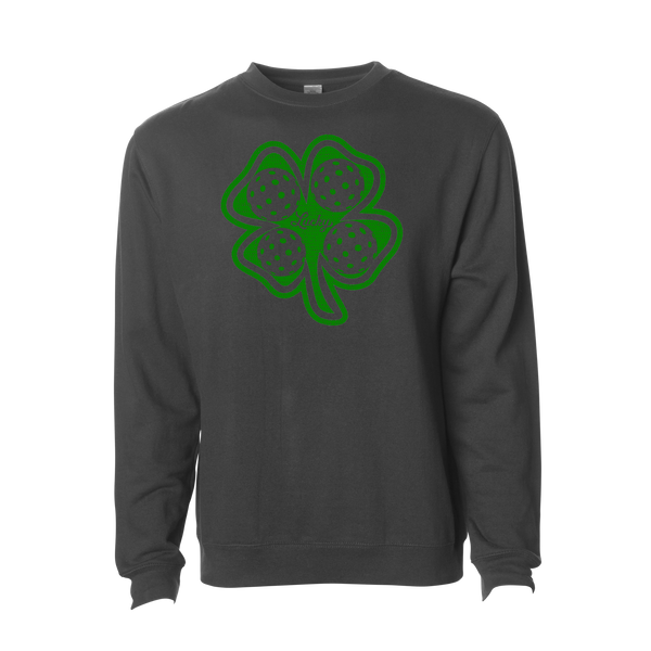 Lucky 4 Leaf Clover Pickleball Sweatshirt