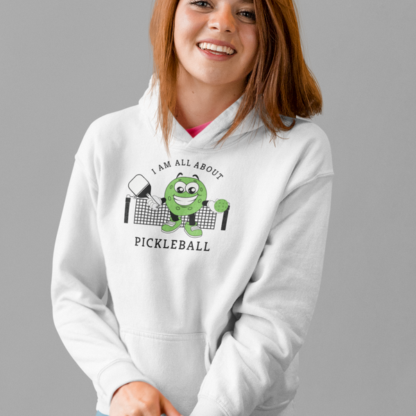 I am all about Pickleball Sweatshirt