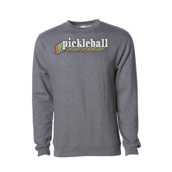 70's Retro Pickleball Sweatshirt