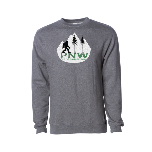 "gone squatching" PNW Sweatshirt