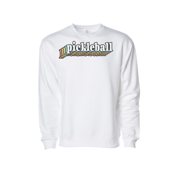 70's Retro Pickleball Sweatshirt