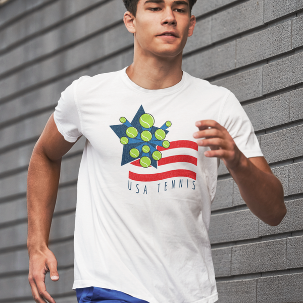 USA Tennis Flag T-Shirt