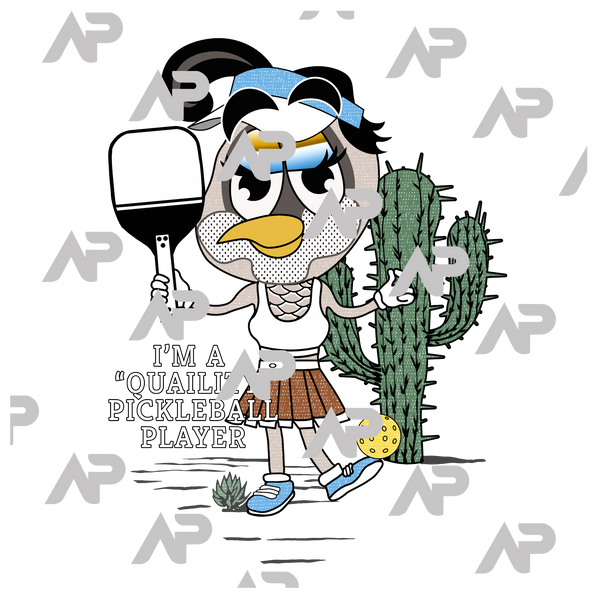 I'm a "Quaility" Pickleball Player T-Shirt