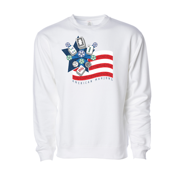 American Mahjong Flag Sweatshirt