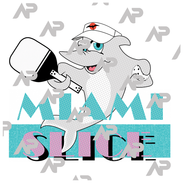 Florida Miami Slice Pickleball Tank Top