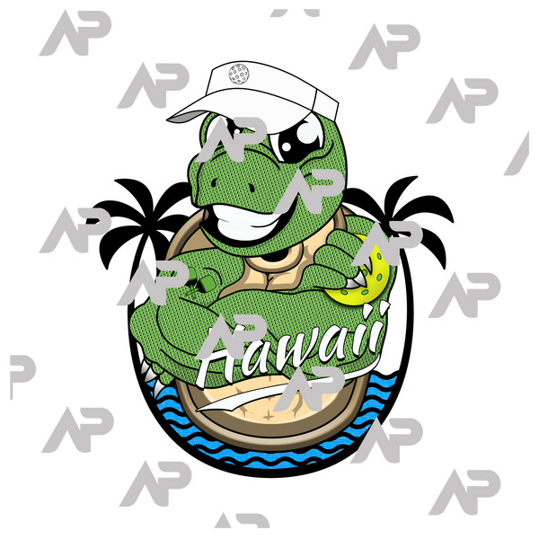 Hawaiian Turtle Pickleball Sweatshirt