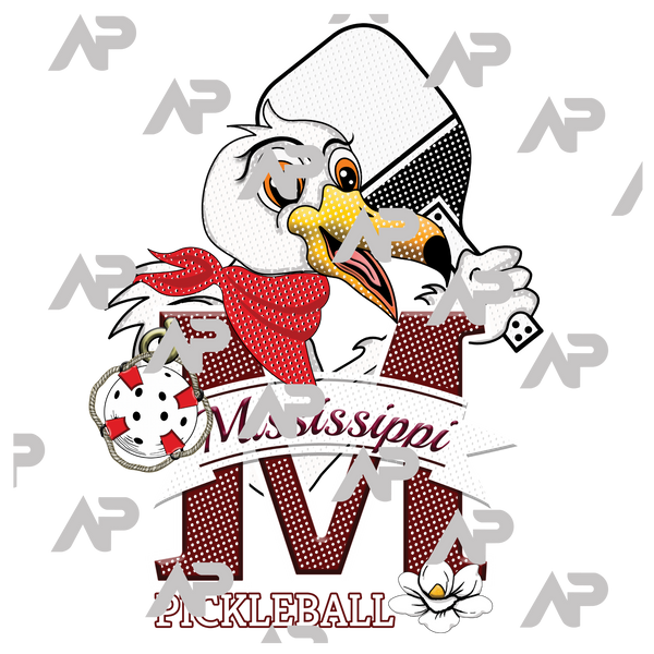 Mississippi State Pickleball T-Shirt