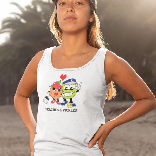 Peaches & Pickles Pickleball Tank Top