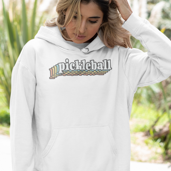 70's Retro Pickleball Sweatshirt