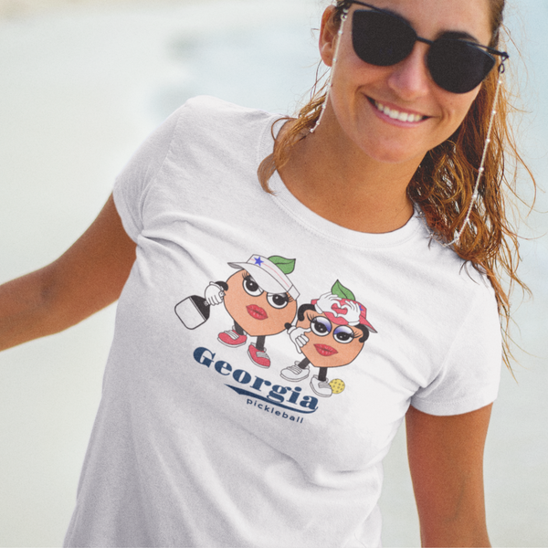 Georgia Peaches Pickleball T-Shirt