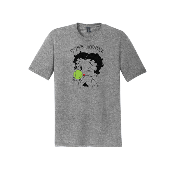 "It's Love" Betty Boop Tennis T-Shirt