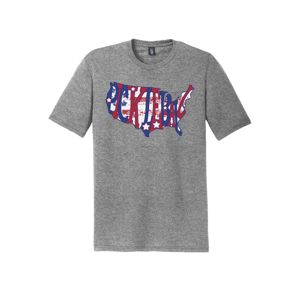 USA Pickleball with Flag T-Shirt