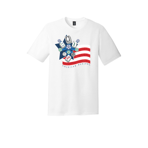 American Mahjong Flag T-Shirt