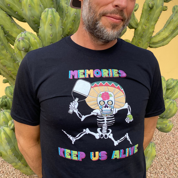 Memories Keep us Alive Pickleball T-Shirt