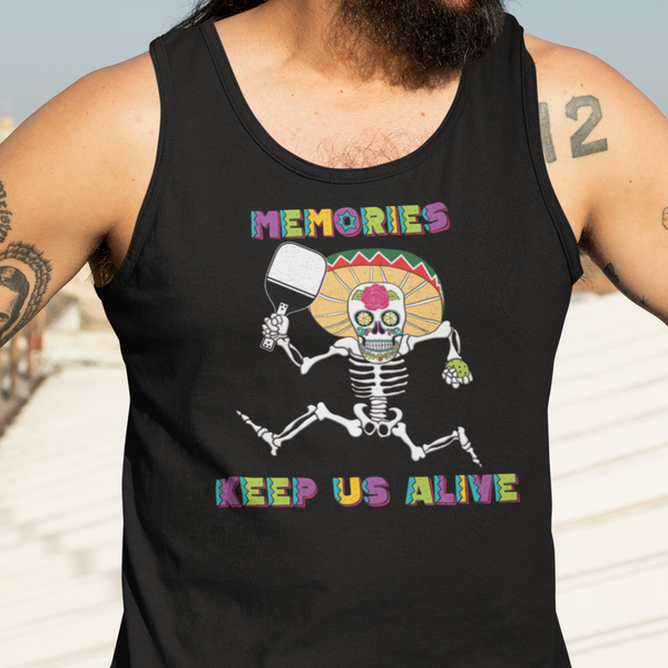 Memories Keep us Alive Pickleball Tank Top