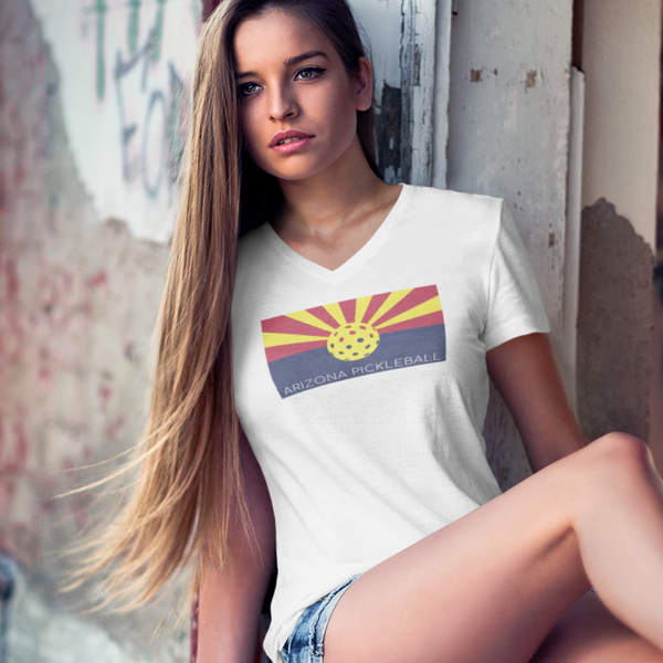 Arizona Pickleball Flag T-Shirt