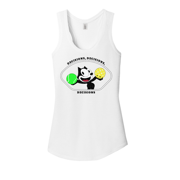 Decisions, Decisions, Decisions Felix the Cat Tank Top