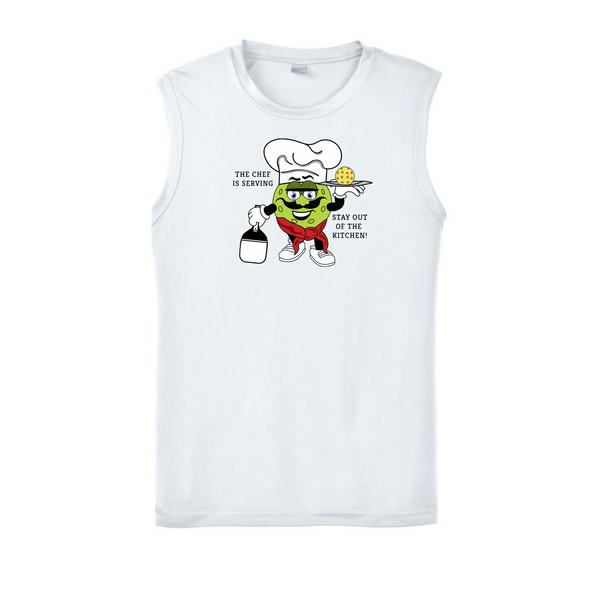 The Chef is Serving Pickleball Tank Top