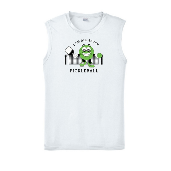 I am all about Pickleball Tank Top