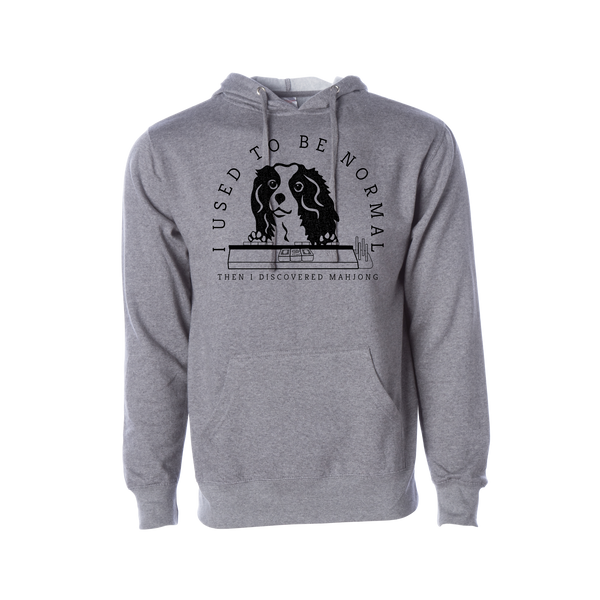 "I Used to be Normal" King Charles Spaniel Mahjong Sweatshirt