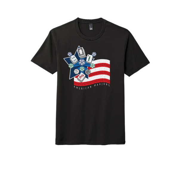 American Mahjong Flag T-Shirt