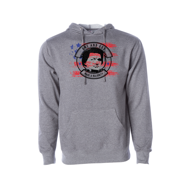 "One and God make a majority" ~Federick Douglass Sweatshirt