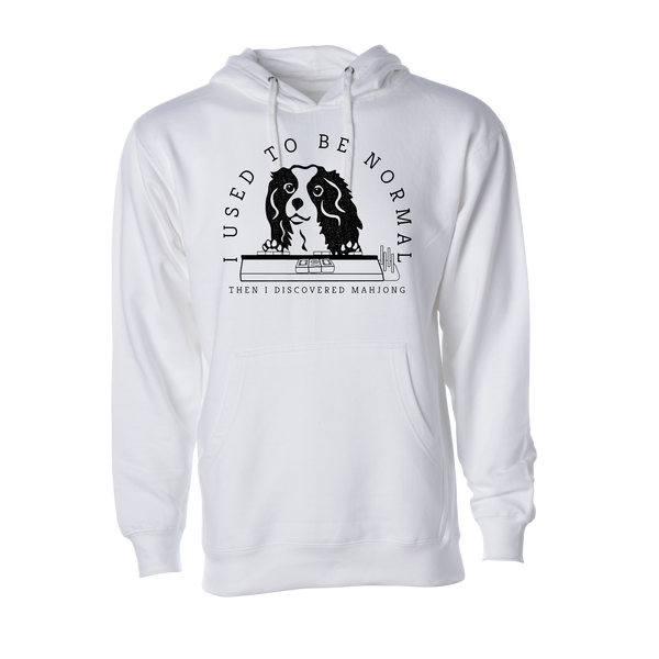 "I Used to be Normal" King Charles Spaniel Mahjong Sweatshirt