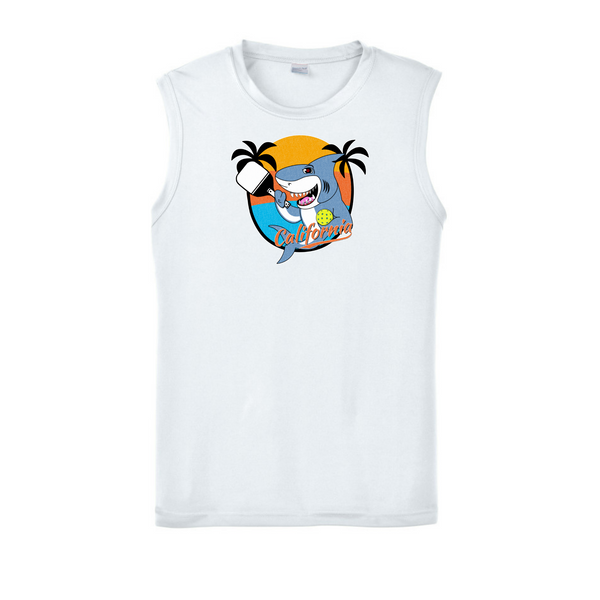 California Shark Pickleball Tank Top