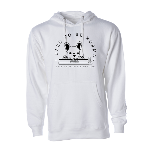 "I Used to be Normal" French Bulldog Mahjong Sweatshirt