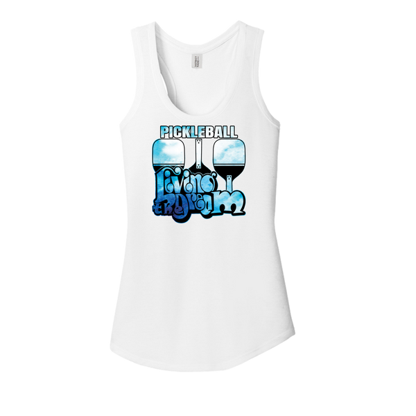 Pickleball Living the Dream in Color Tank Top