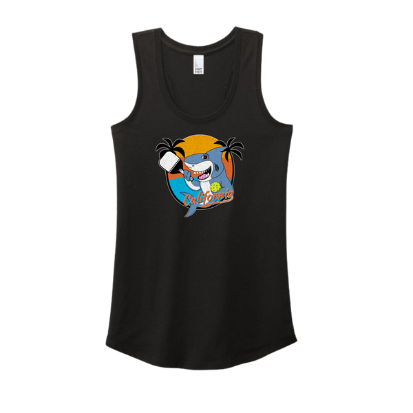 California Shark Pickleball Tank Top