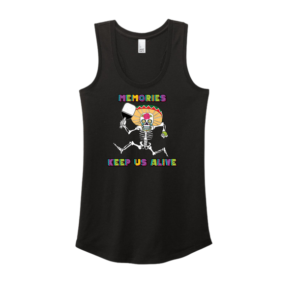 Memories Keep us Alive Pickleball Tank Top