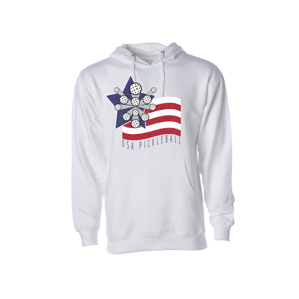 USA Exploding Pickleball Flag Sweatshirt