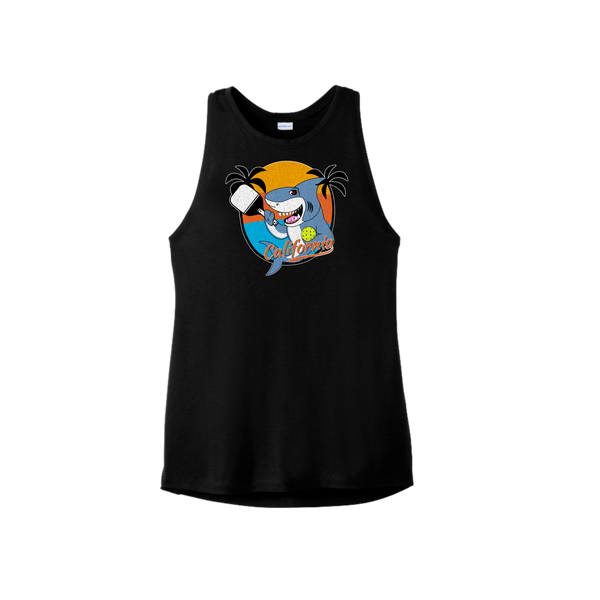 California Shark Pickleball Tank Top