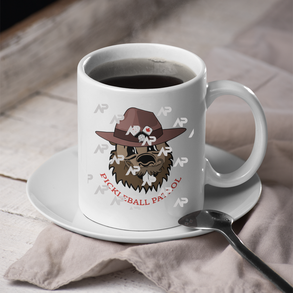 Canadian Mountie Pickleball Mug